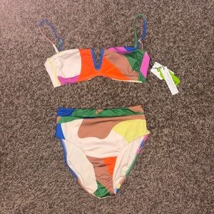 NWT Sanctuary Colorblock Bikini